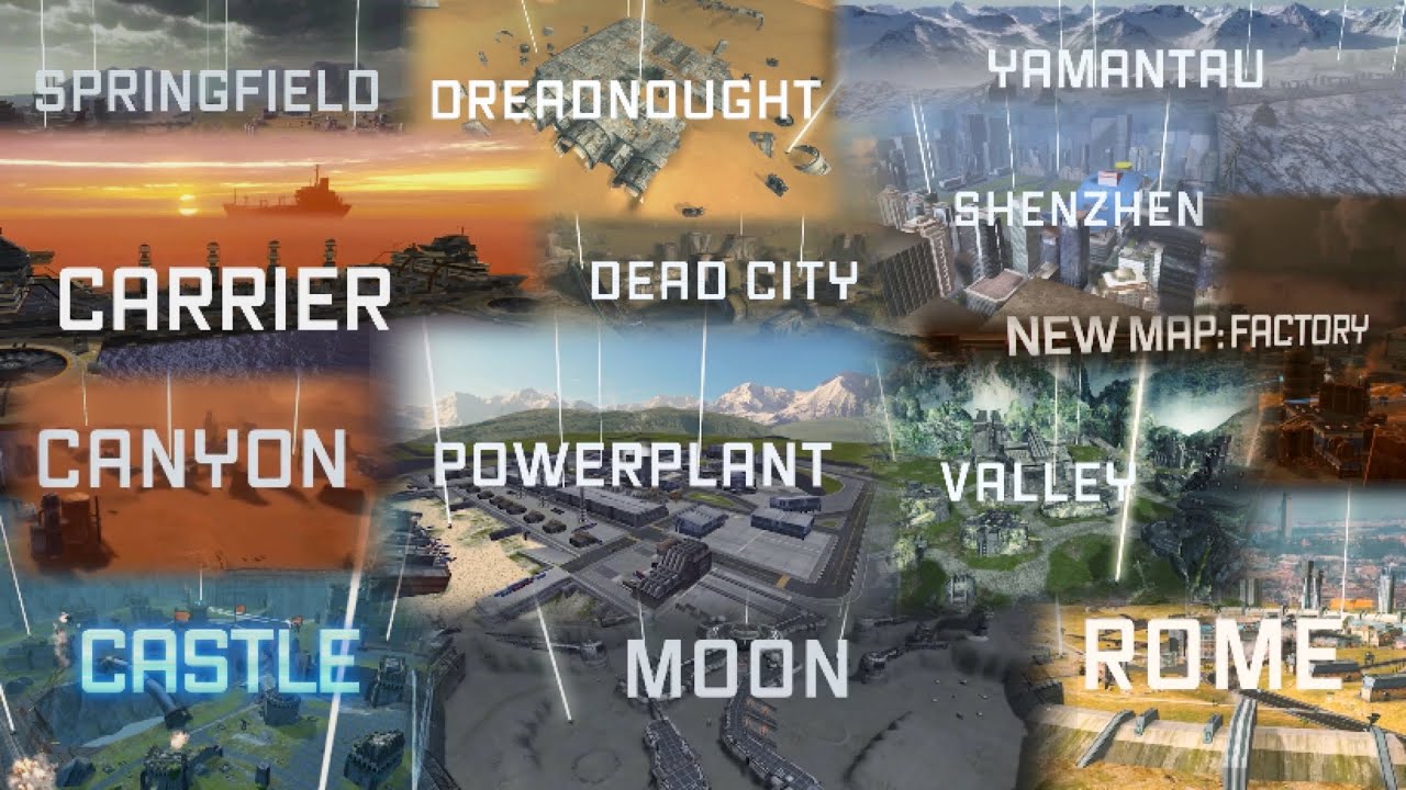 War Robots - All maps | 2014 - 2020