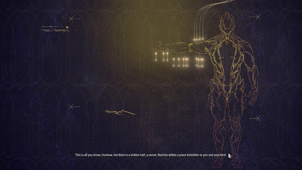 Warframe The Sacrifice [SPOILER] All Vitruvian records