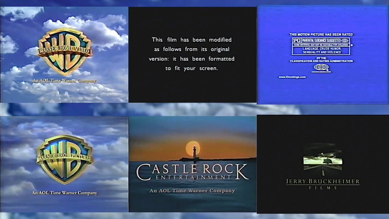 Warner Home Video/Formatted Screen/Warner Bros./Castle Rock Entertainment/Jerry Bruckheimer Films