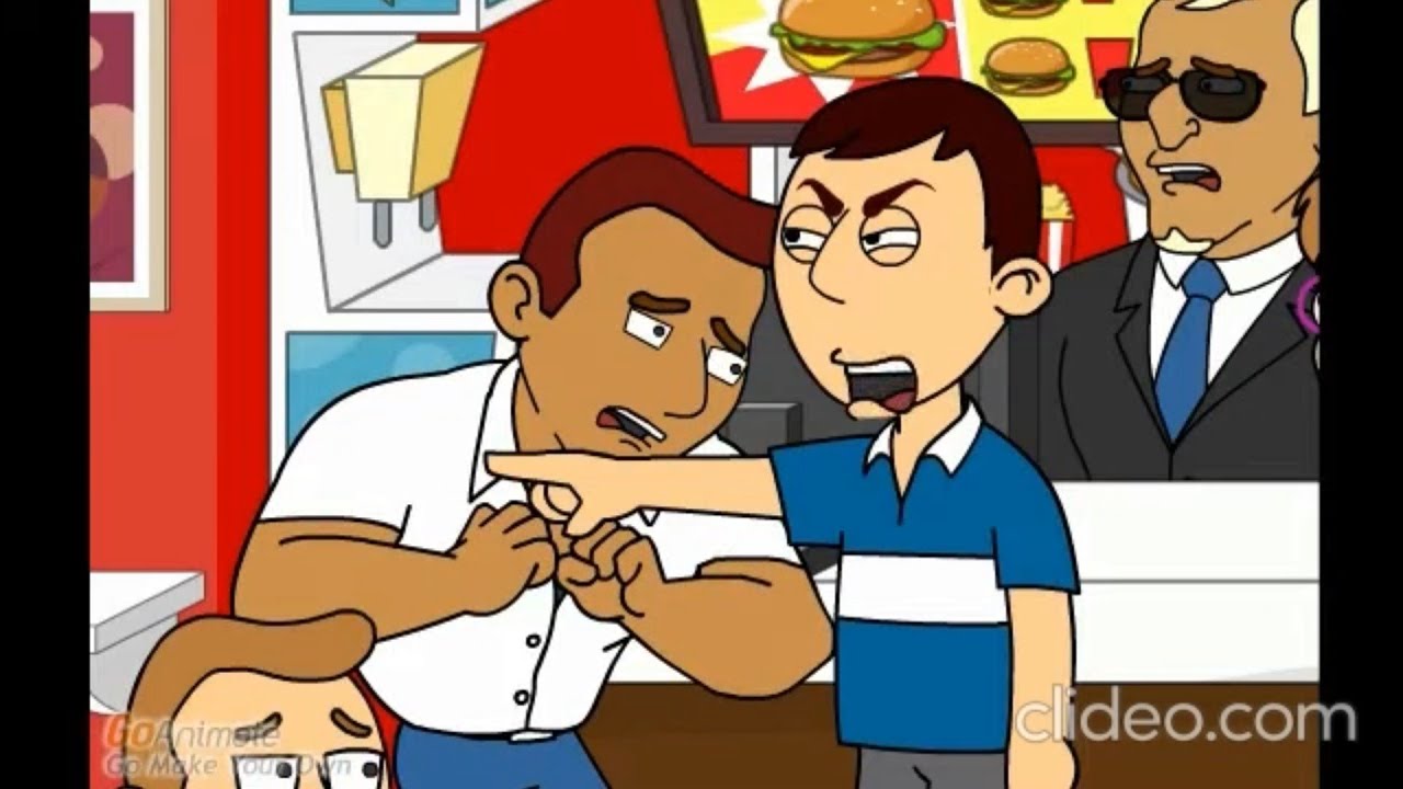 Warren Cook Misbehaves At KFC (Reversed)