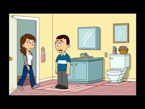 Warren Cook uses the girls' bathroom