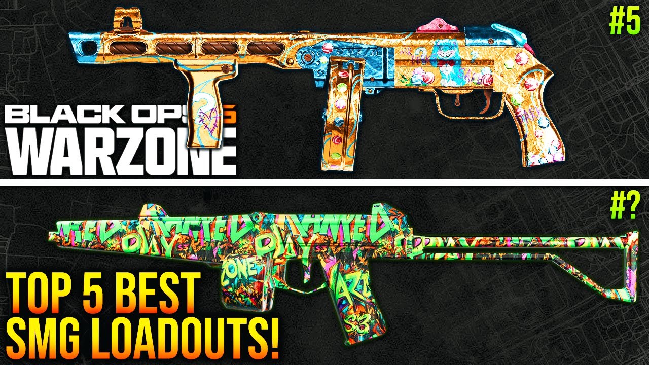 WARZONE: New SMG META UPDATE! Top 5 BEST SMG LOADOUTS To Use! (WARZONE META Weapons)