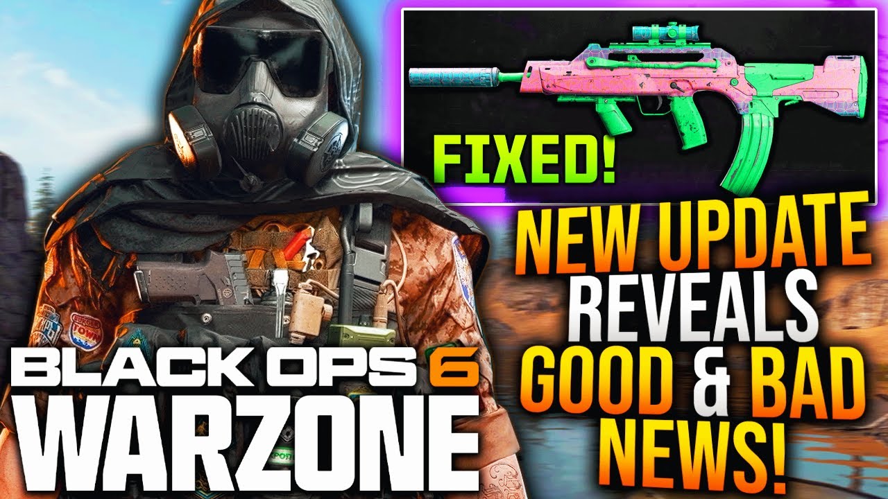 WARZONE: New UPDATE PATCH NOTES Reveal Good & Bad News! BUG FIXES, Major UPDATE Delayed, & More!