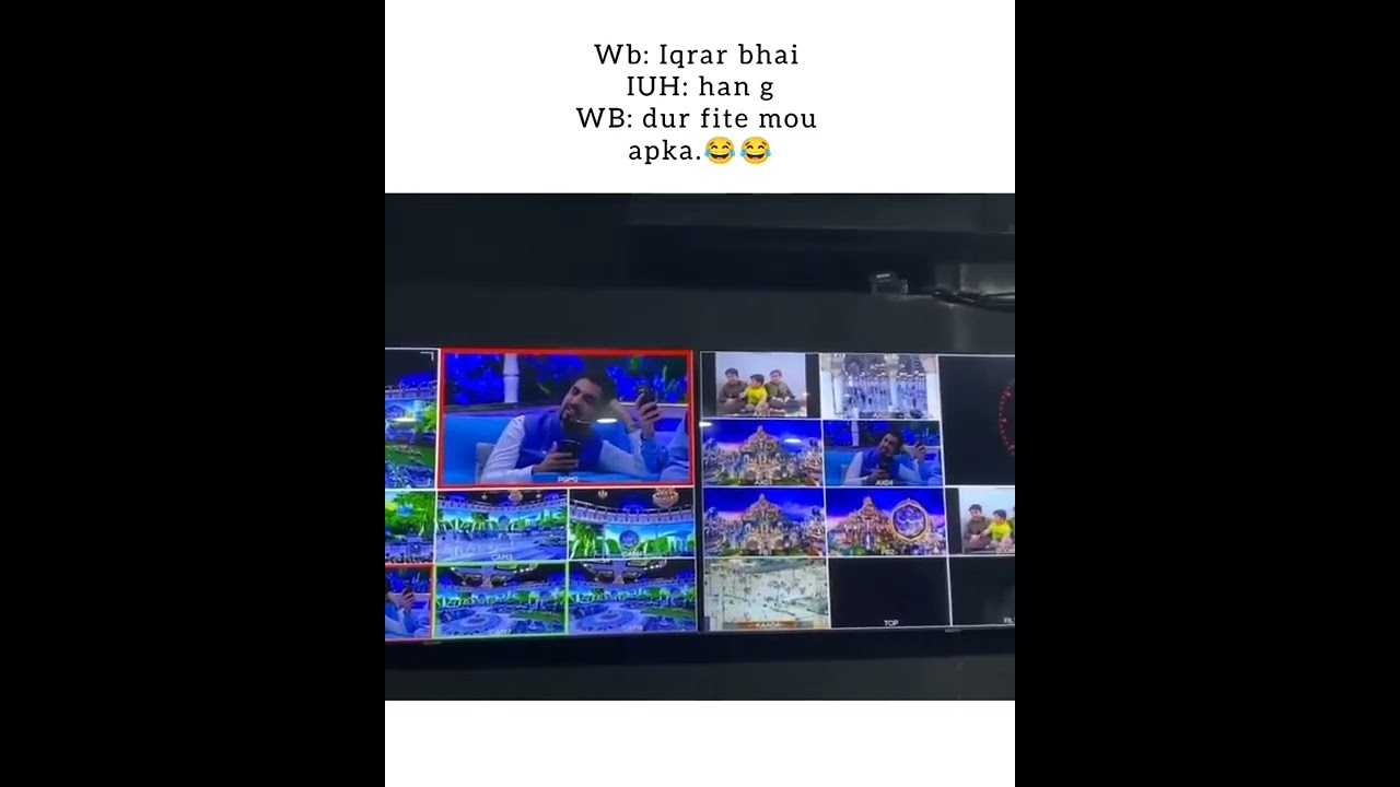 waseem badami : iqrar bhai || iqrar ul Hassan :han g | waseem badami  Dur fite mou apka |