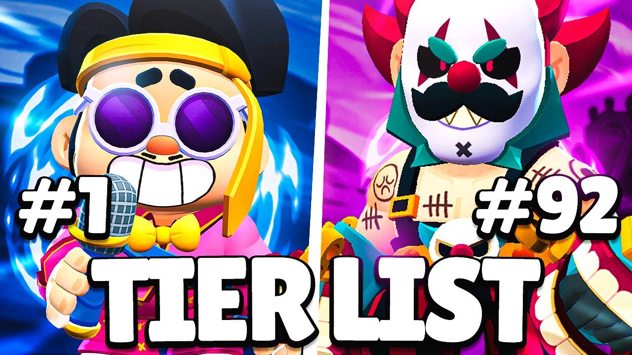 Washed PRO Ranks 92 Brawlers From Worst To Best - Tier List