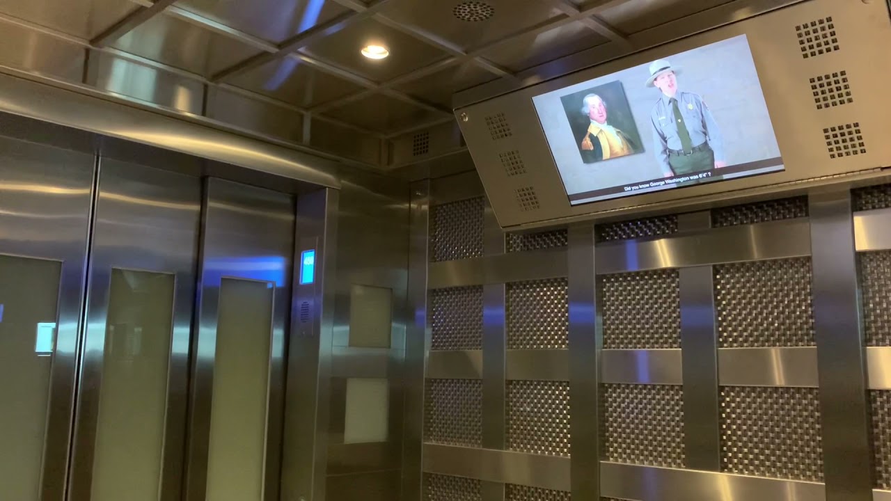 Washington Monument Elevator…Headed Down