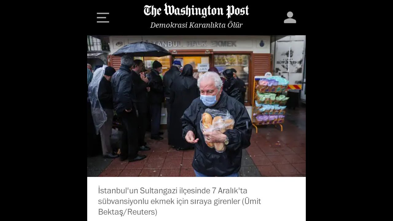 Washington Post “Türkiye’de sultan çıplak ama danışmanları ona söylemeyecek ”