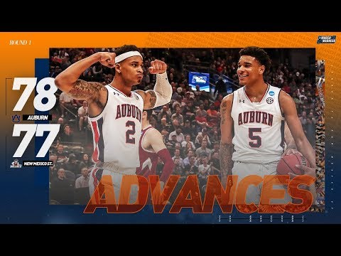 Watch Auburn-New Mexico State's nail-biting finish in 9 minutes