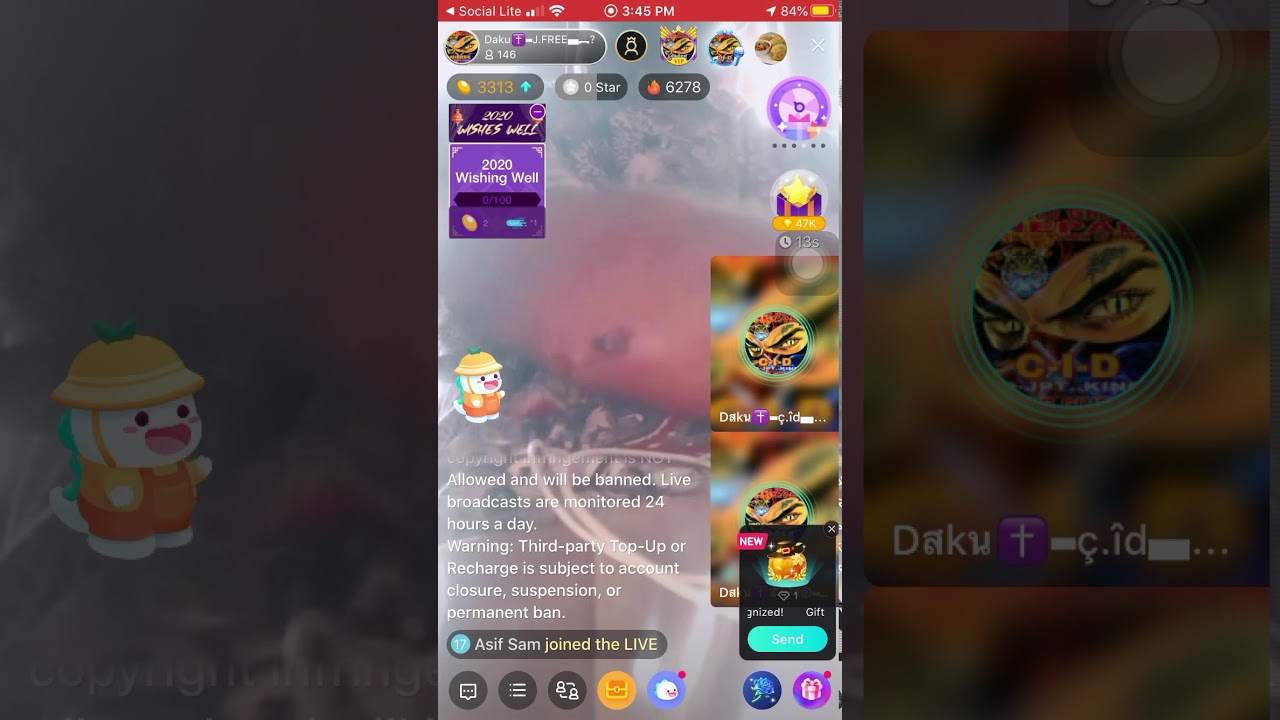 Watch bigo live namunas!