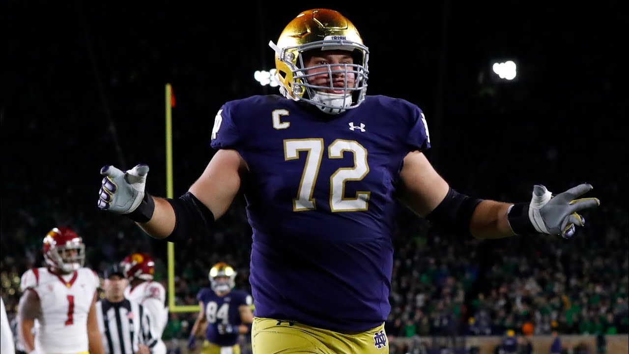 WATCH: Bucs Select T Robert Hainsey 95th Overall in the 2021 NFL Draft