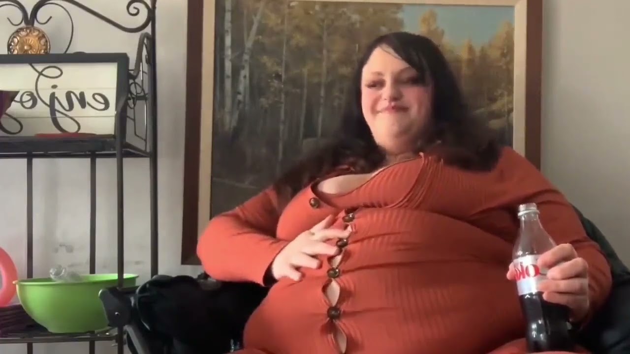 Watch GoodGirl Bellystuffing Growing Bigweight jiantweight Asmrfood Burped Stuffer bloating 6