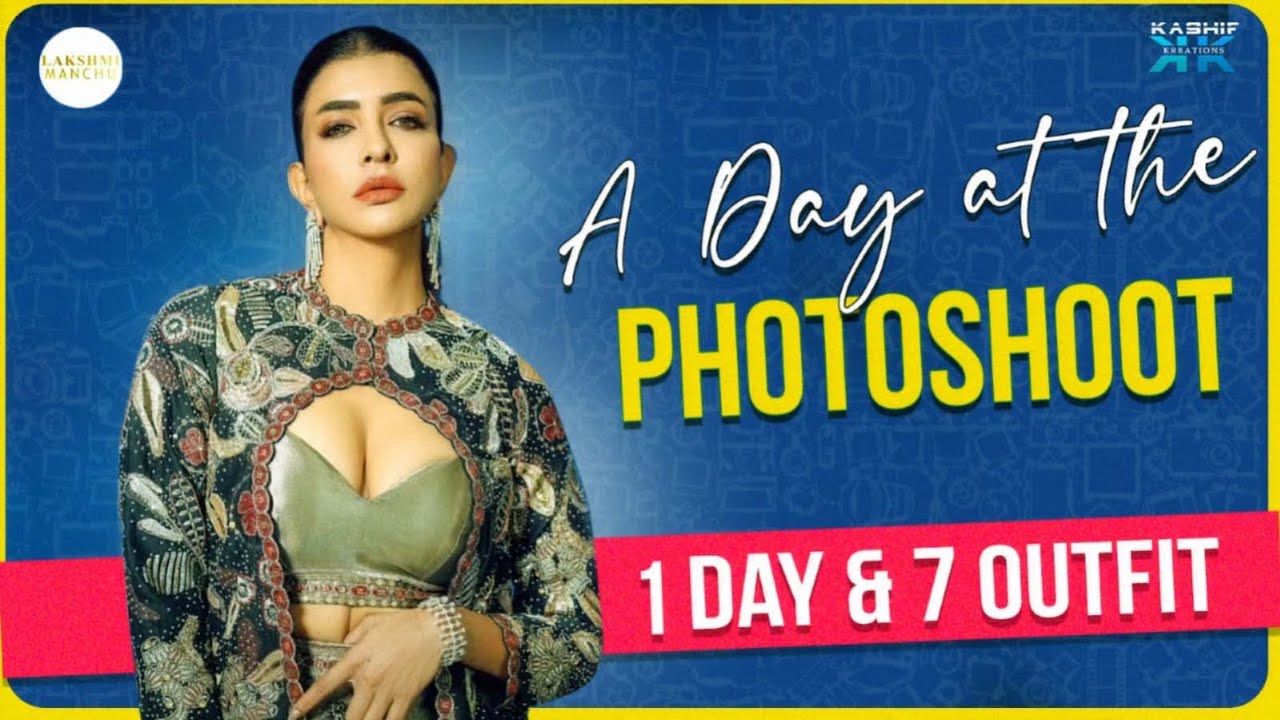 Watch How We Turn Ordinary Into Extraordinary in This Photo Shoot! || Manchu Lakshmi Prasanna