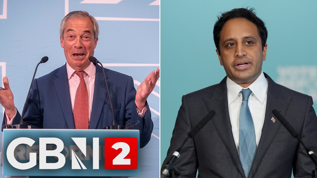 WATCH LIVE: Reform UK's Nigel Farage and Zia Yusuf Hold Press Conference in Westminster