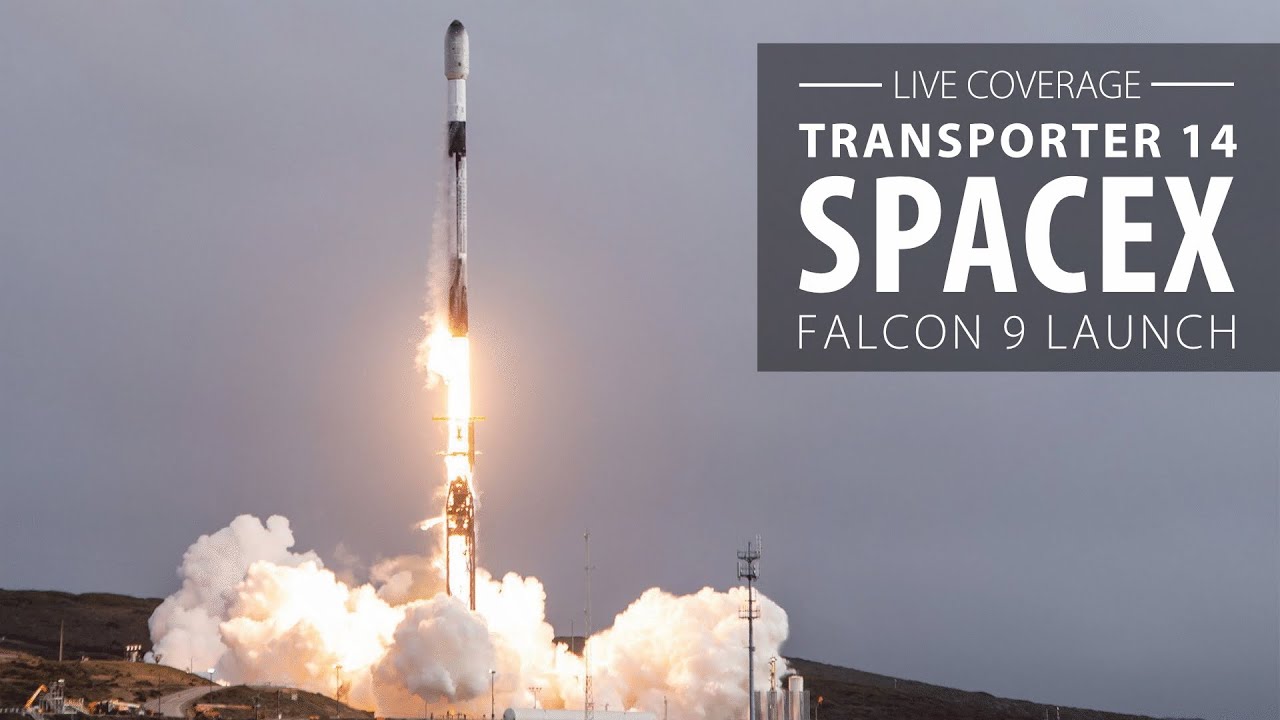 Watch live: SpaceX Falcon 9 rocket launches the Transporter-14 rideshare from Vandenberg, California