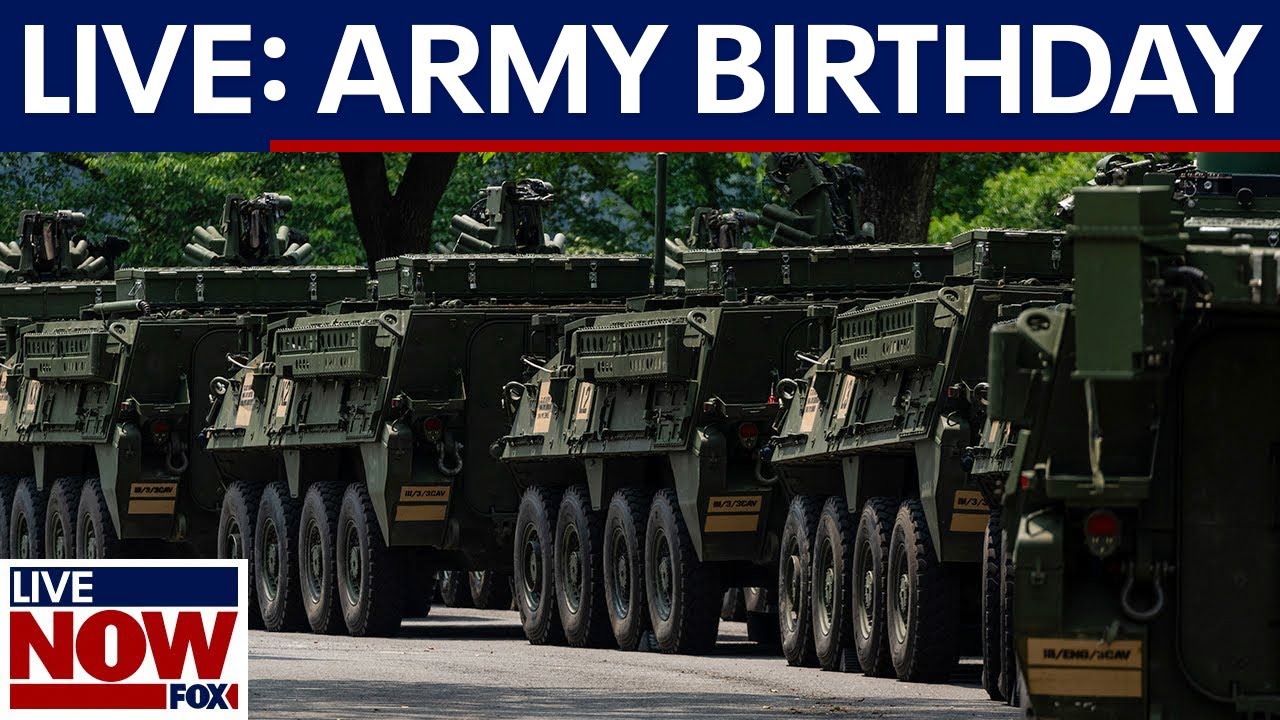 WATCH LIVE: US Army marks 250th birthday with parade & other events