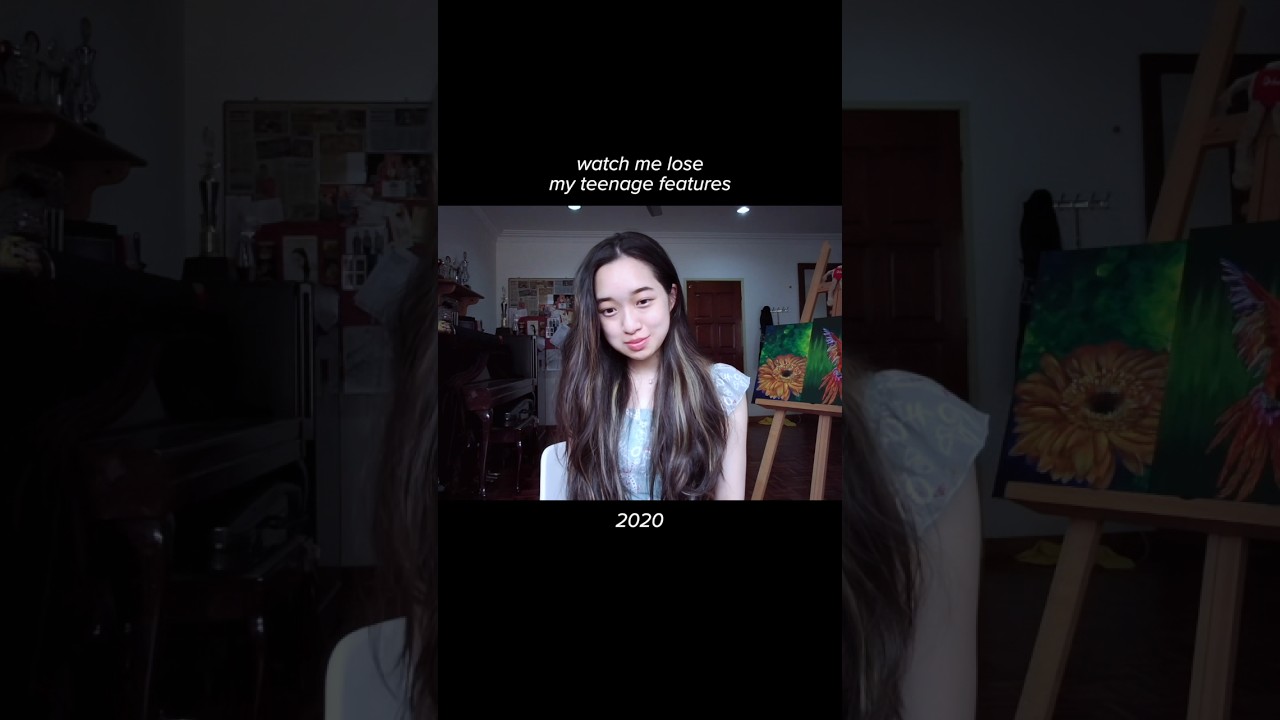Watch me lose my teenage features 🥹 #teen #trending