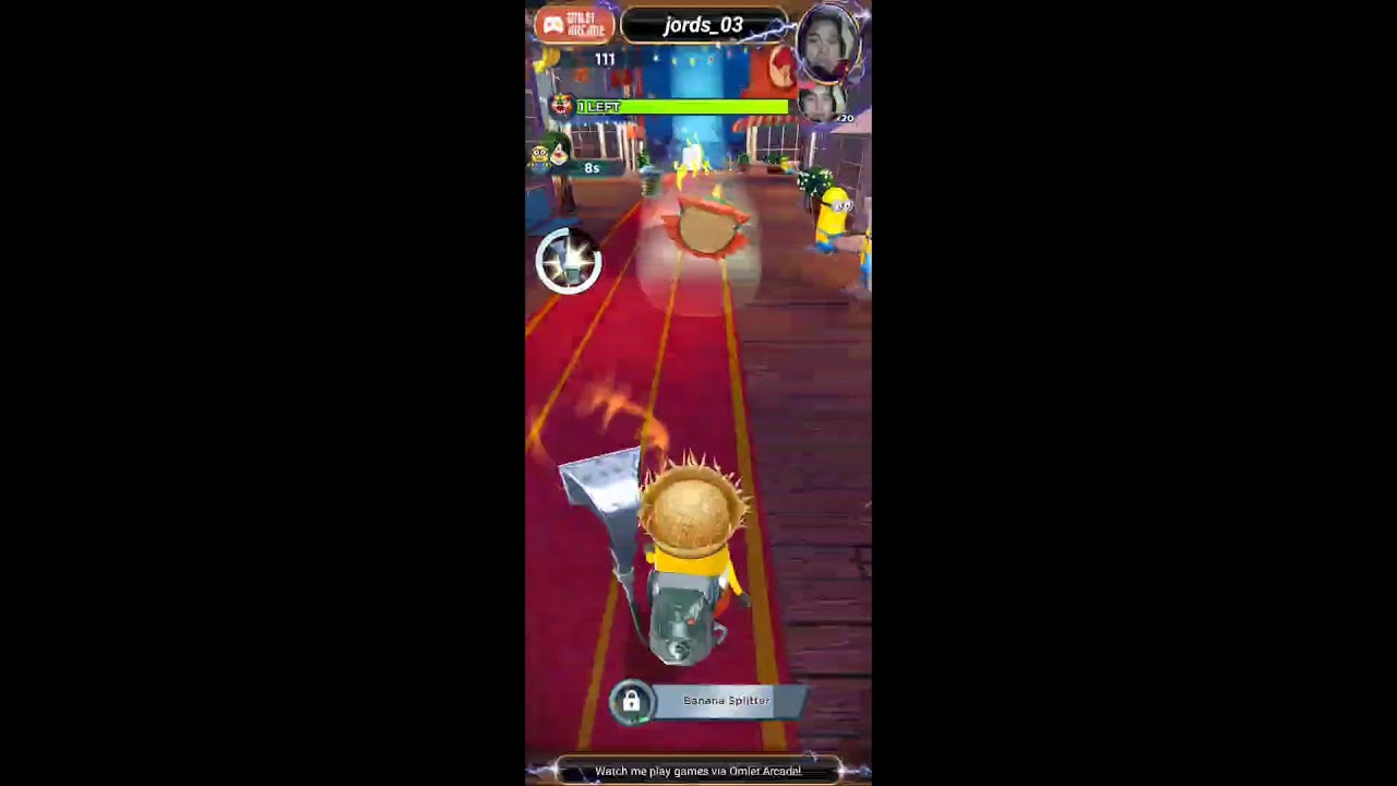 Watch me stream Minion Rush on Omlet Arcade!