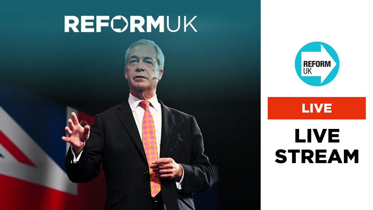 Watch Nigel Farage and Zia Yusuf speak LIVE to launch a major economic policy