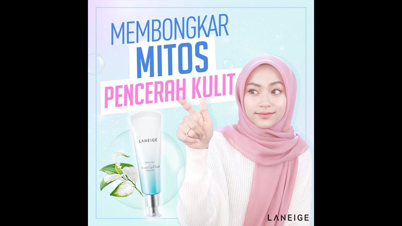 Watch Nurlynn Azureen debunk common whitening myths with the NEW Laneige White Dew Tone Up...
