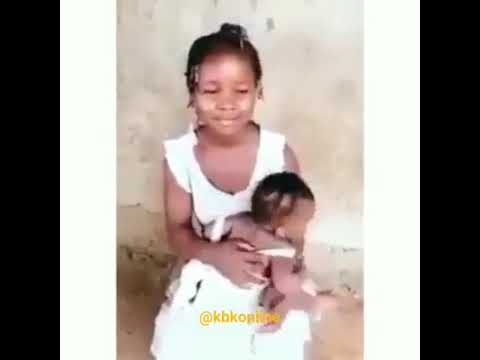WATCH THE 15 YEARS OLD GIRL BREASTFEEDING HER CHILD, SHE WAS IMPREGNATED MY HER STEP F. WHAT A WORLD