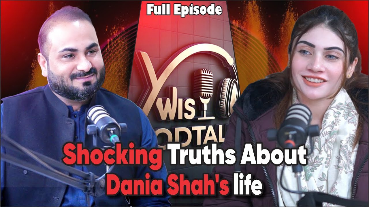 Watch this episode to discover the shocking truths about Dania Shah's life. | Awais Podtalk