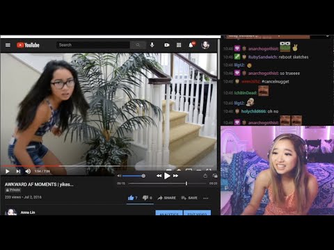 watches old youtube video on stream, instantly regrets it