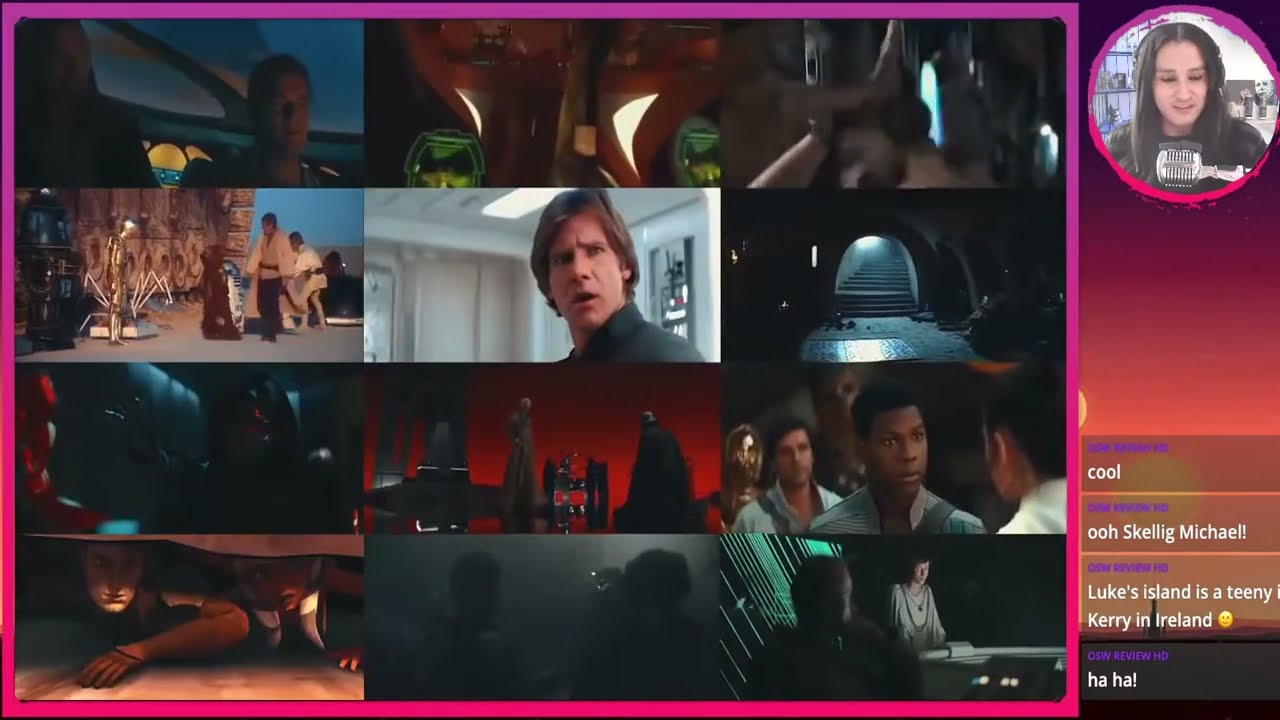 Watching All 12 Star Wars Movies At The Same Time!