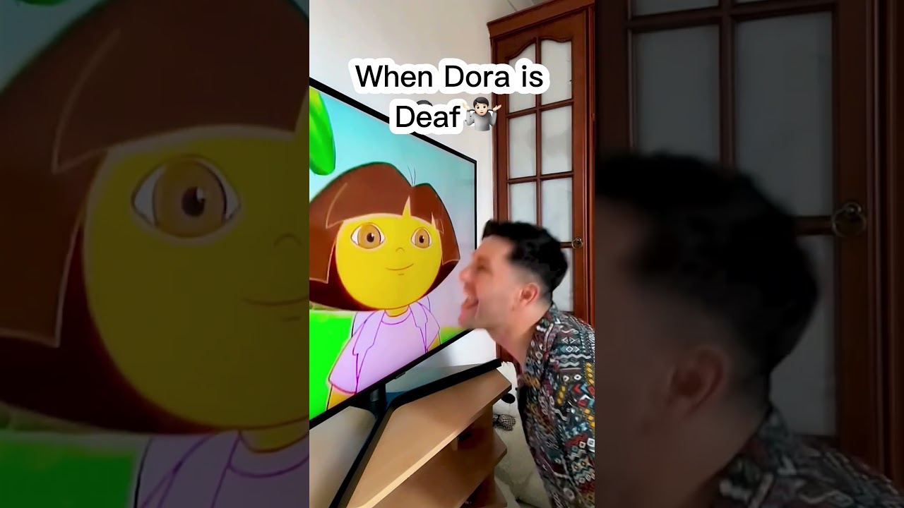 Watching Dora Be Like: 🤣 BACKPACK!!!! #shorts #funny