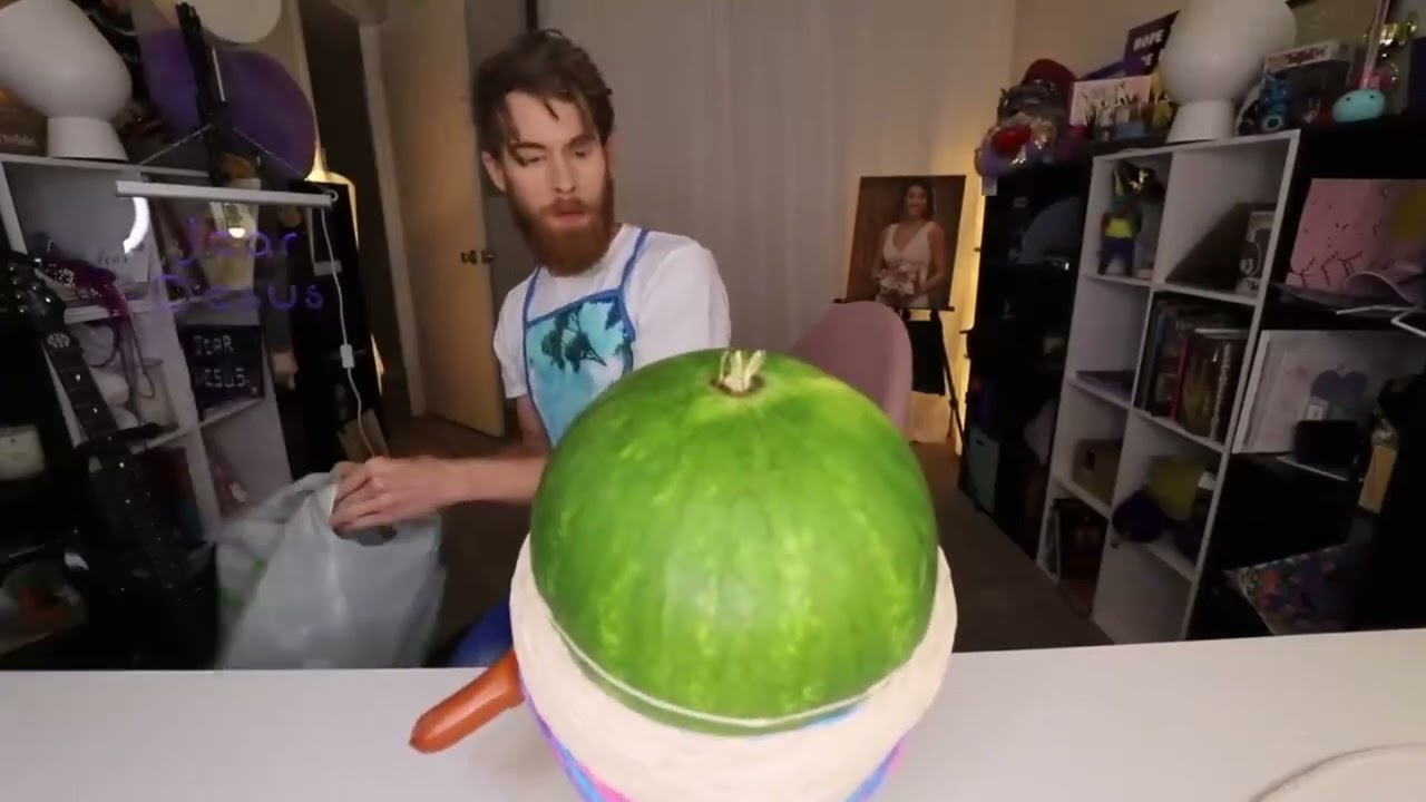 Watermelon FART!!! EXPLOSION!!! FULL HD!