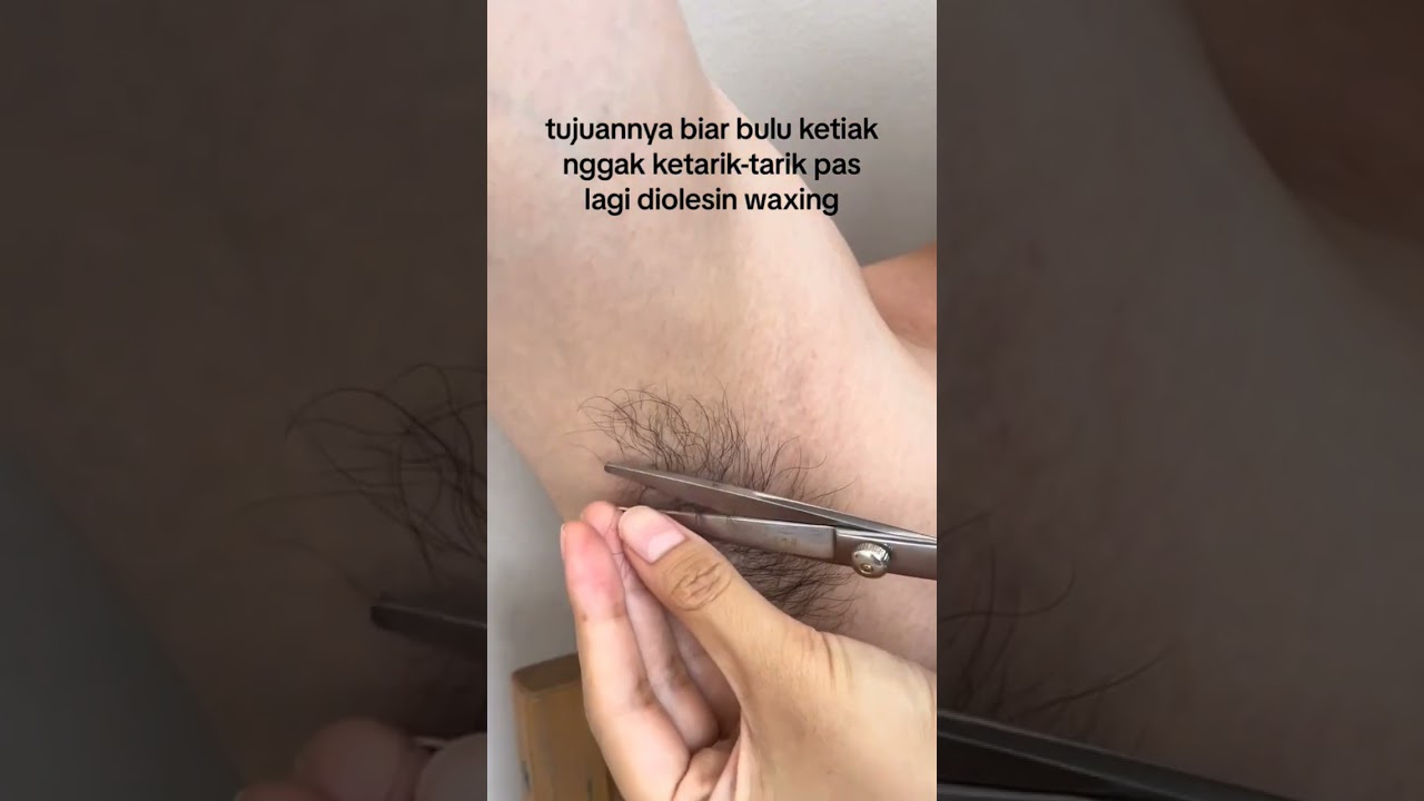Waxing ketiak lebih painless dengan trik ini #sugarpot #sugarpotwax #waxingmadeeasy