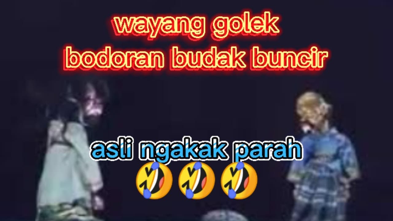 wayang golek bodoran budak buncir asep sunandar sunarya