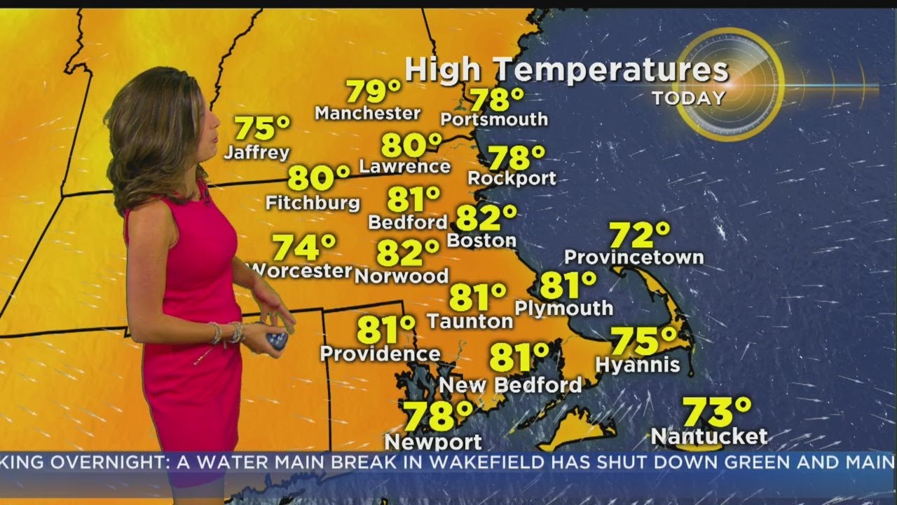 WBZ Morning Forecast For October 10