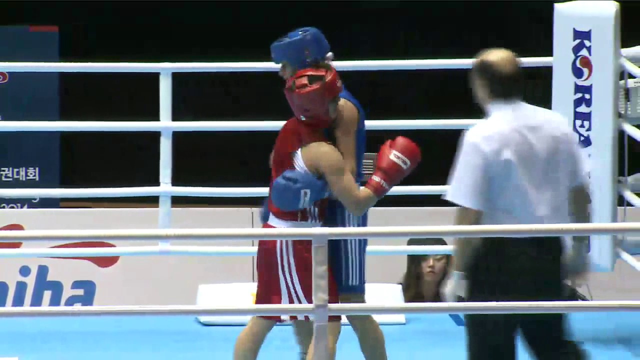 WC 2014: 1/4 - 54 kg   Ayse Tas vs Anna Alimardanova