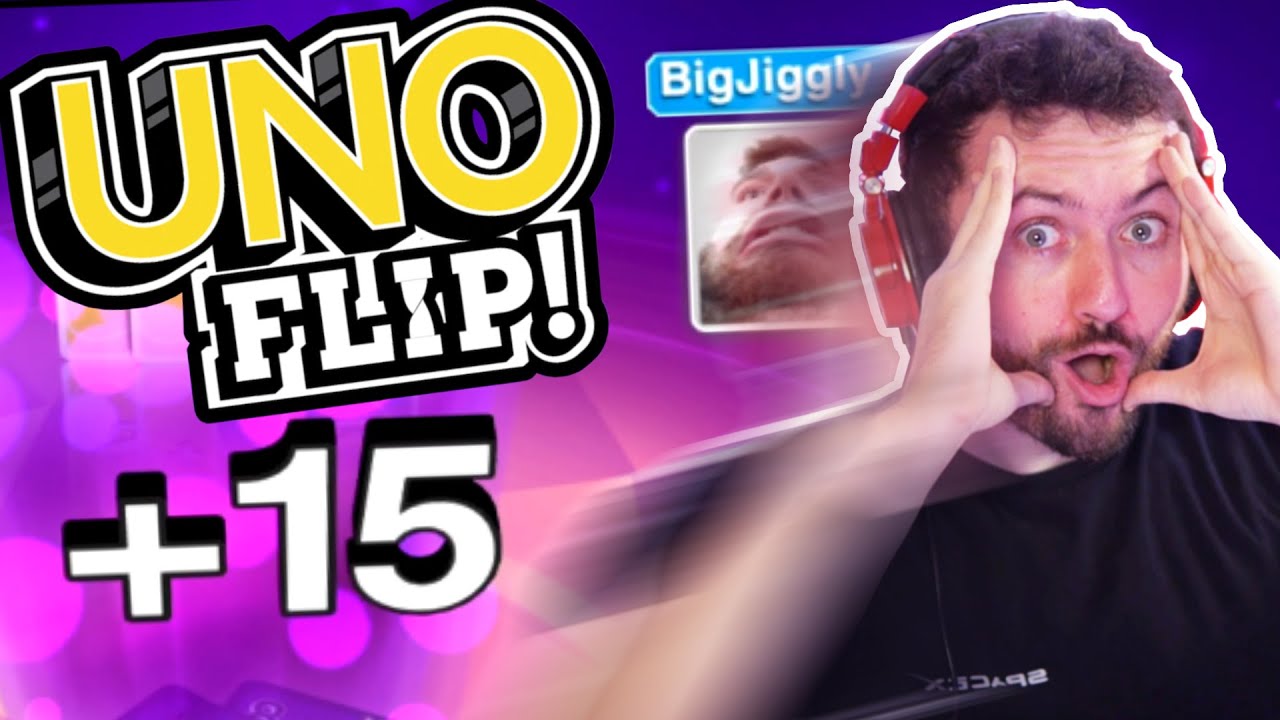 WE ARE FLIPPING OUT! | UNO Flip! w/ Friends