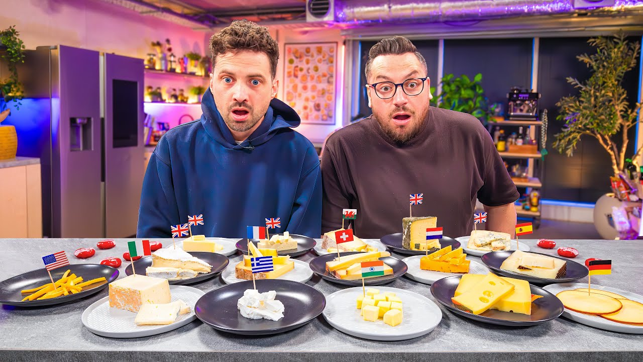 We Ate Cheese Non-Stop for 60 Minutes (Game) | Sorted Food