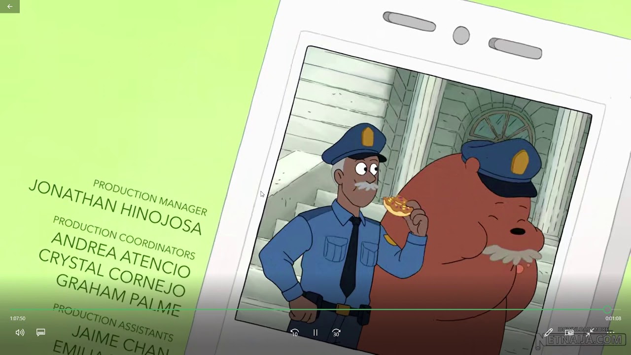 We bare bears the movie credits