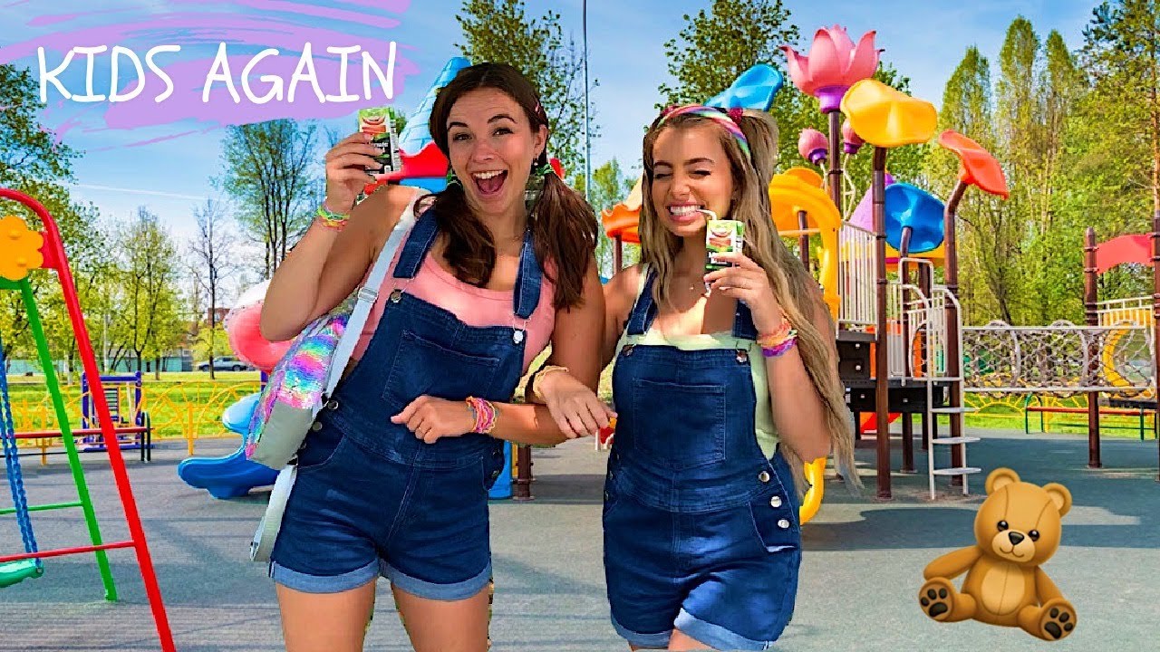 WE BECAME KIDS AGAIN!