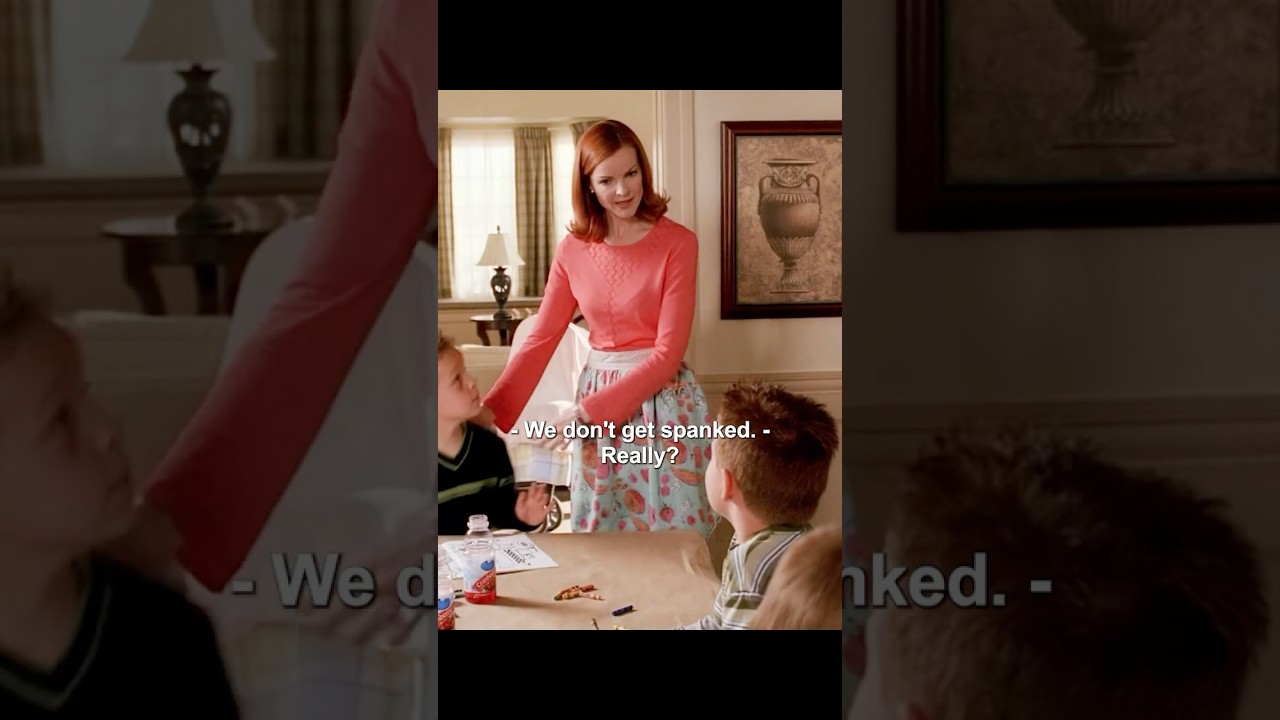 “We don’t get spanked.really?”#desperatehousewives#shorts #marciacross  bree chapter