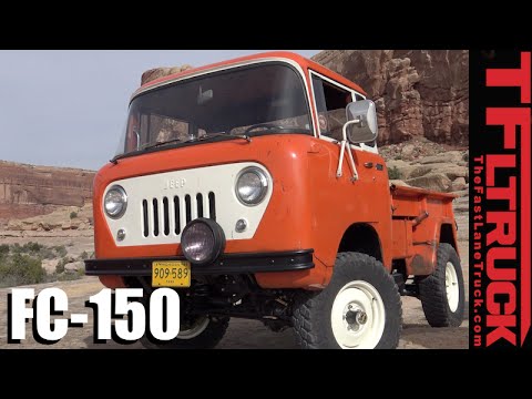 We Drive the Crazy Cool Forward Control Jeep FC-150 Restomod Concept Off-Road!
