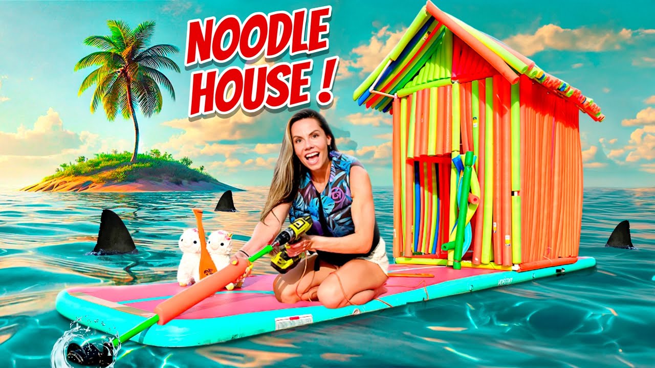 We DROVE Our NOODLE HOUSE ACROSS The OCEAN ! *SCARY*