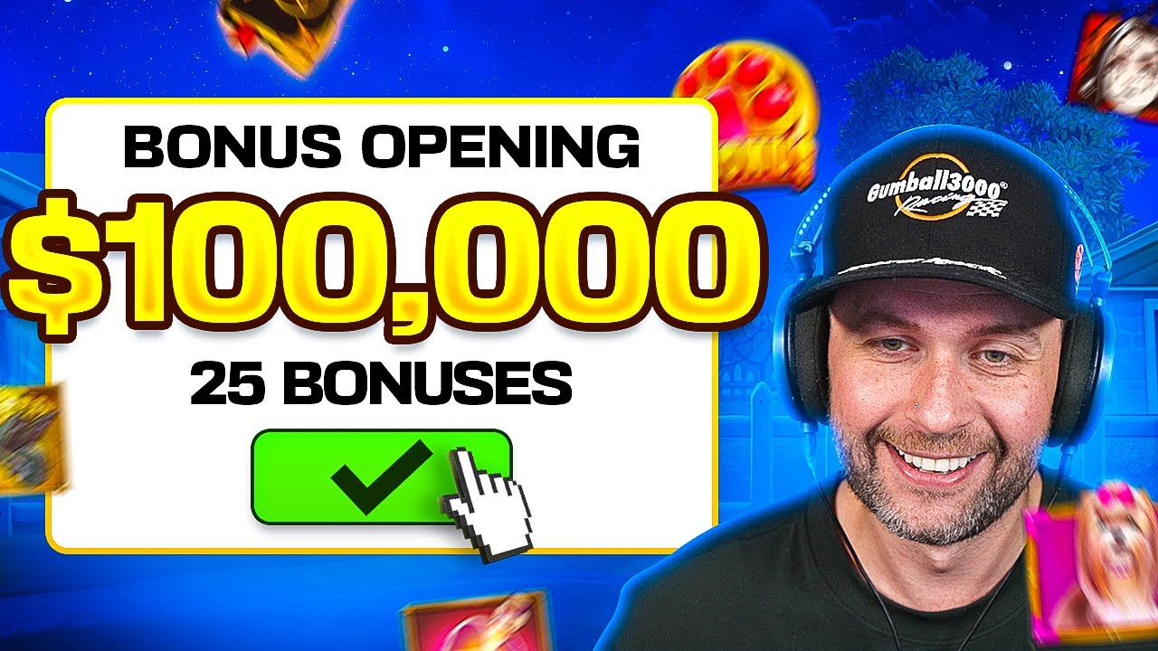We FINALLY did a HUGE $100,000 BONUS HUNT... and we OPENED 25 BONUSES!! (Bonus Buys)