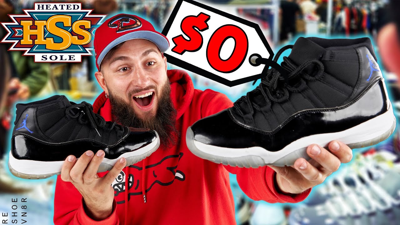 We Got Free Air Jordan 11's at Heated Sole Sneaker Summit