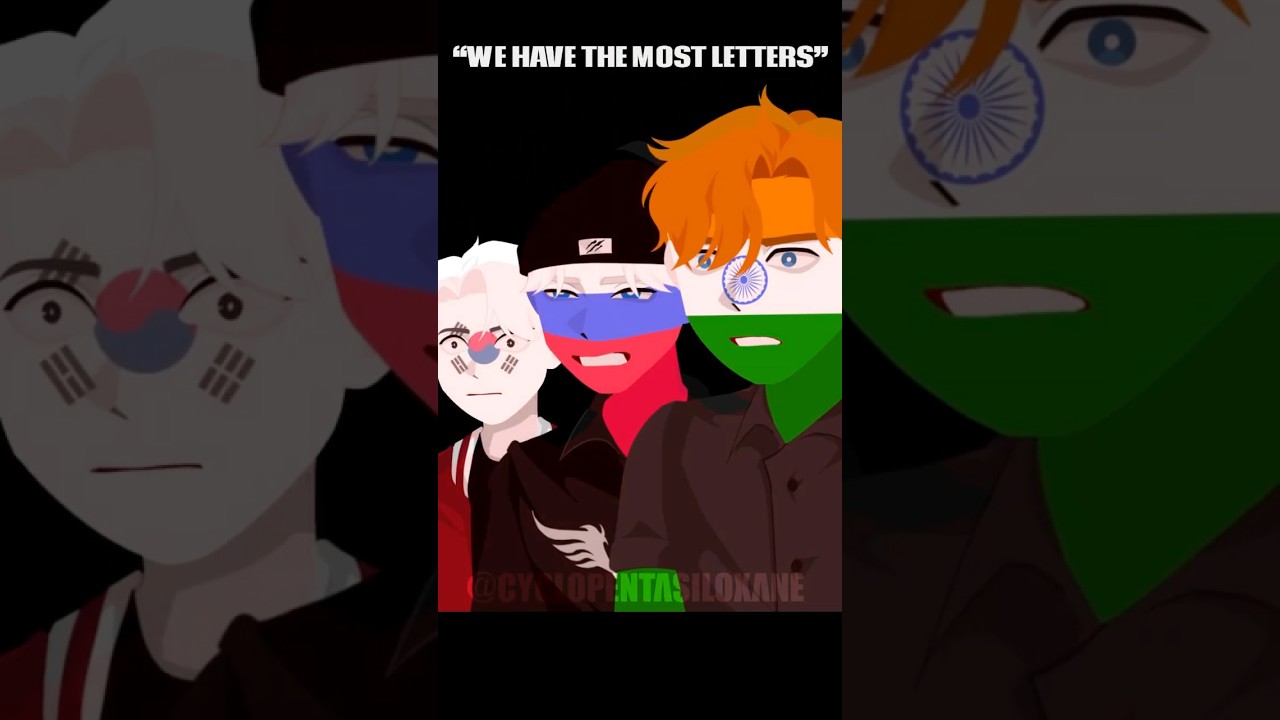 WE HAVE THE MOST LETTERS 📖 (part 2) #countryhumans #xane