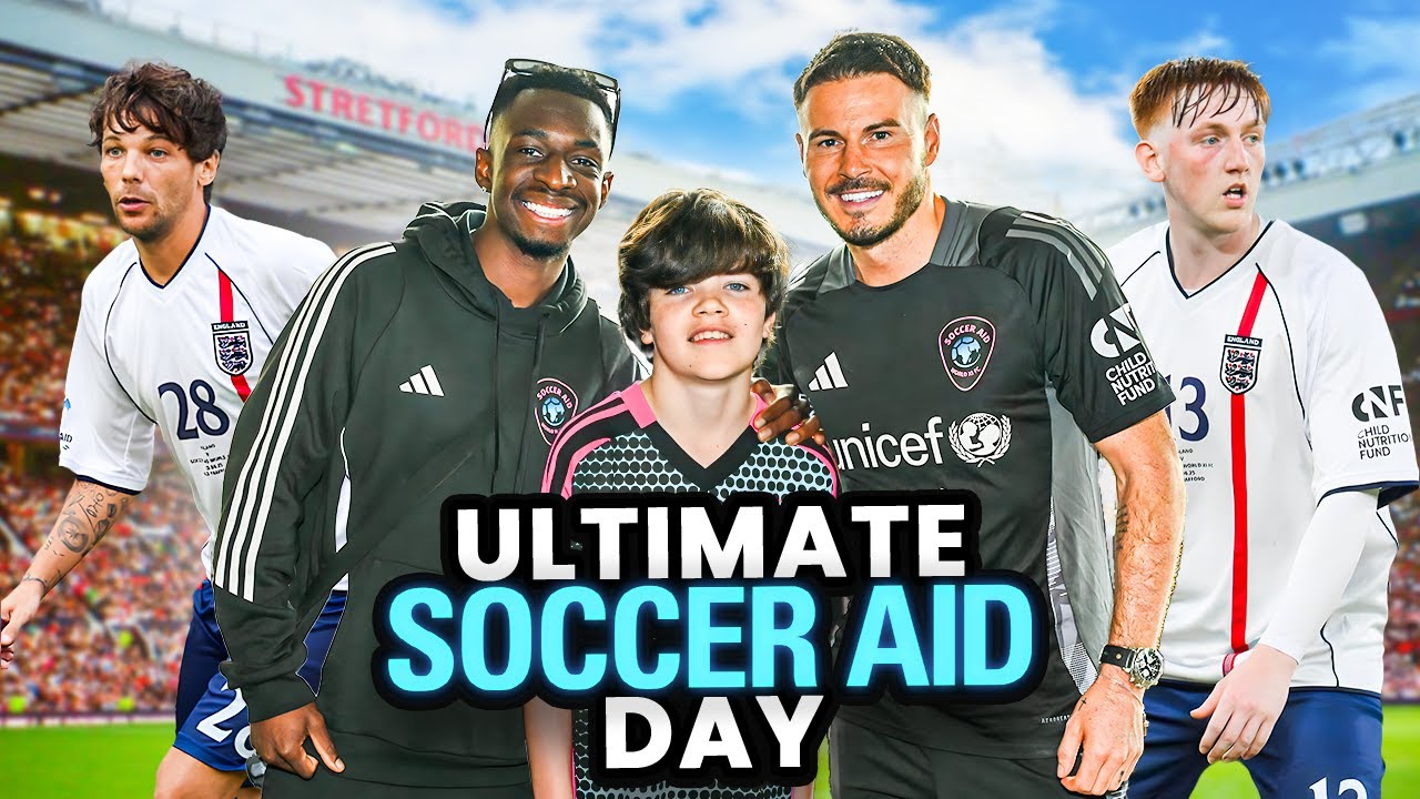 WE MADE A DREAM COME TRUE AT SOCCER AID