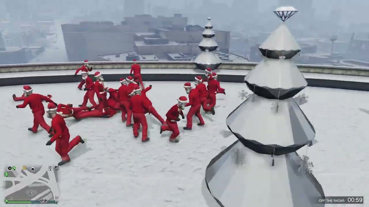 WE MET XMAS HACKERS ON GTA 5! (Funny Moments)