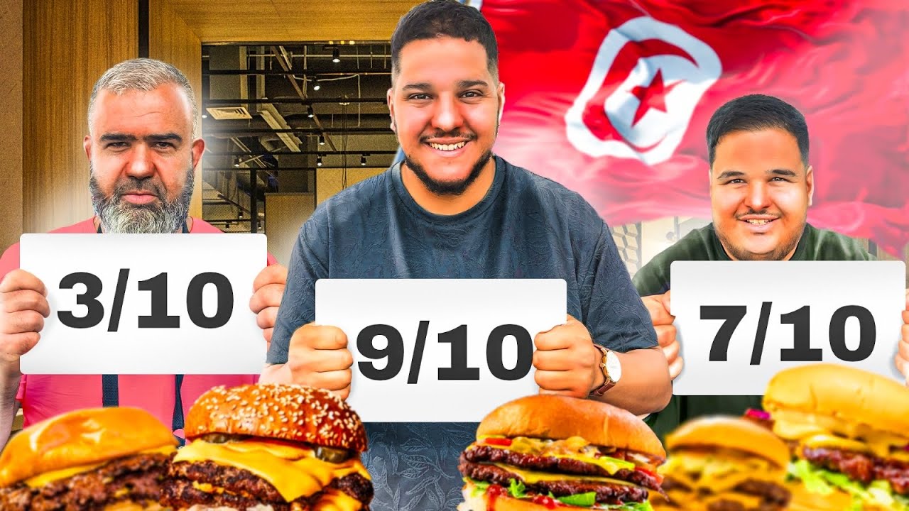 WE NOTE AN XXL BURGER SMASH IN TUNISIA! 🇹🇳