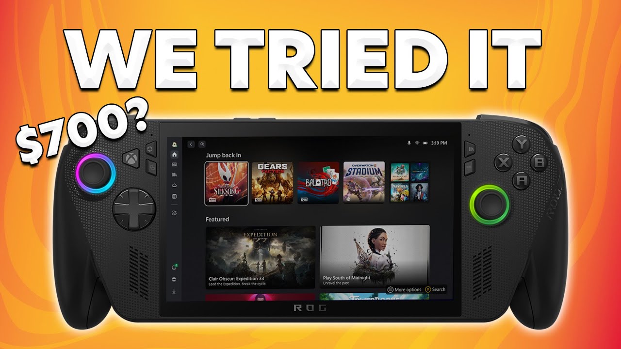 We Played the New Xbox Handheld: We're Sold! - Inside Games Daily