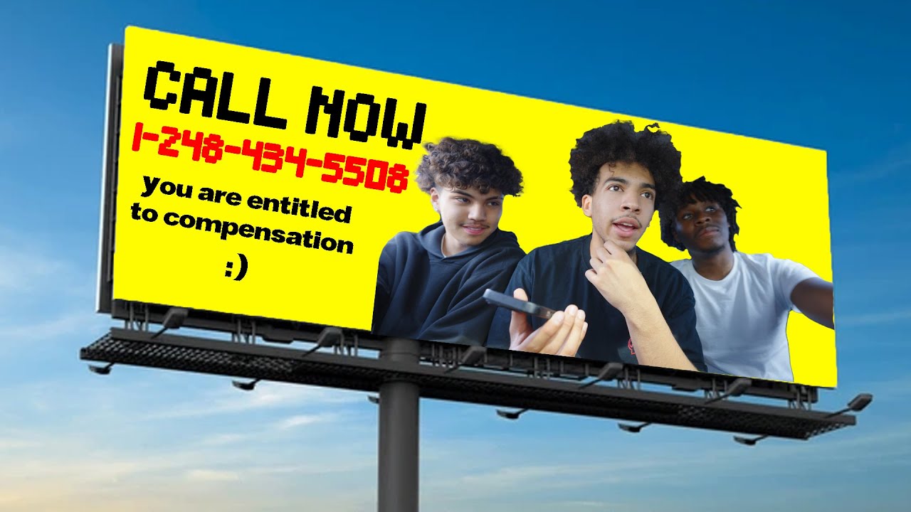We Prank Called Billboards !!