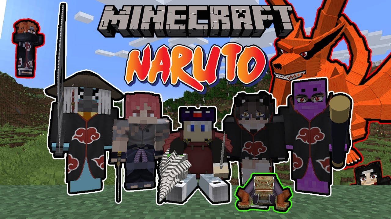 We Spent 100 Days in Naruto Minecraft [5 Friends]