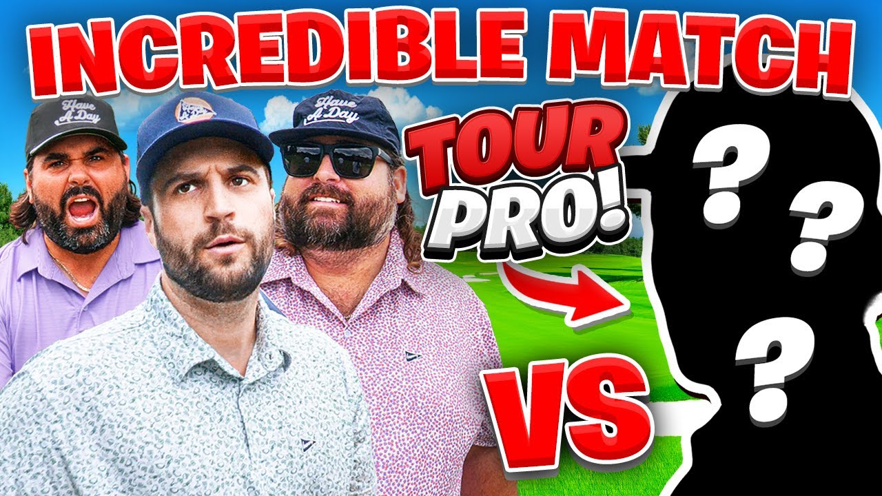 We Took On A Tour Pro In One Of The Greatest Golf Matches We've Ever Had!